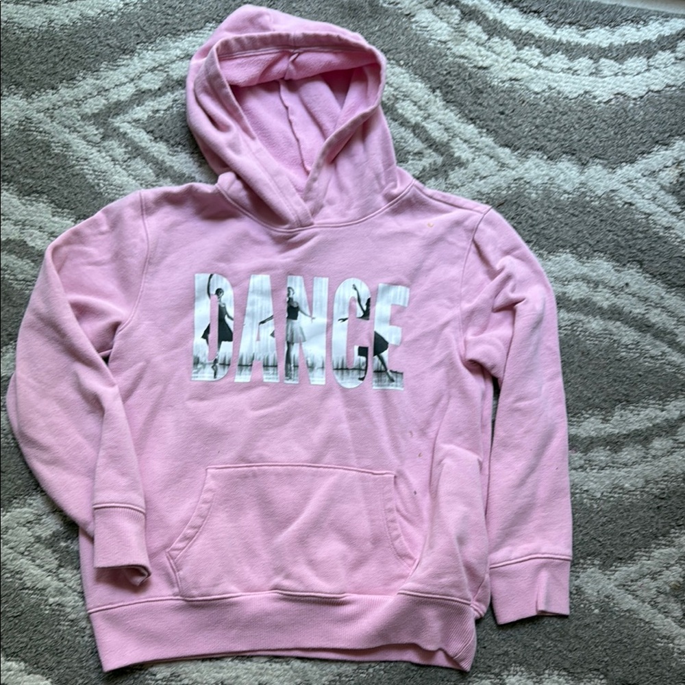 Wonder Nation Pink Hoodie with Graphic Print